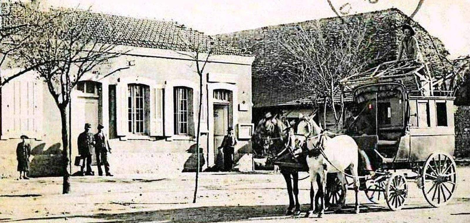 2166- Le Telagh - Poste2- 1910.JPG